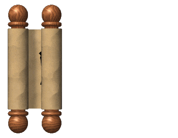 animated scroll showing which book you are liestening to