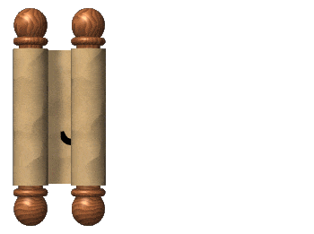 animated scroll showing which book you are liestening to