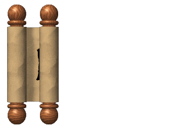 animated scroll showing which book you are liestening to