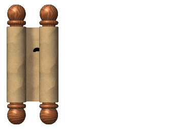 animated scroll showing which book you are liestening to